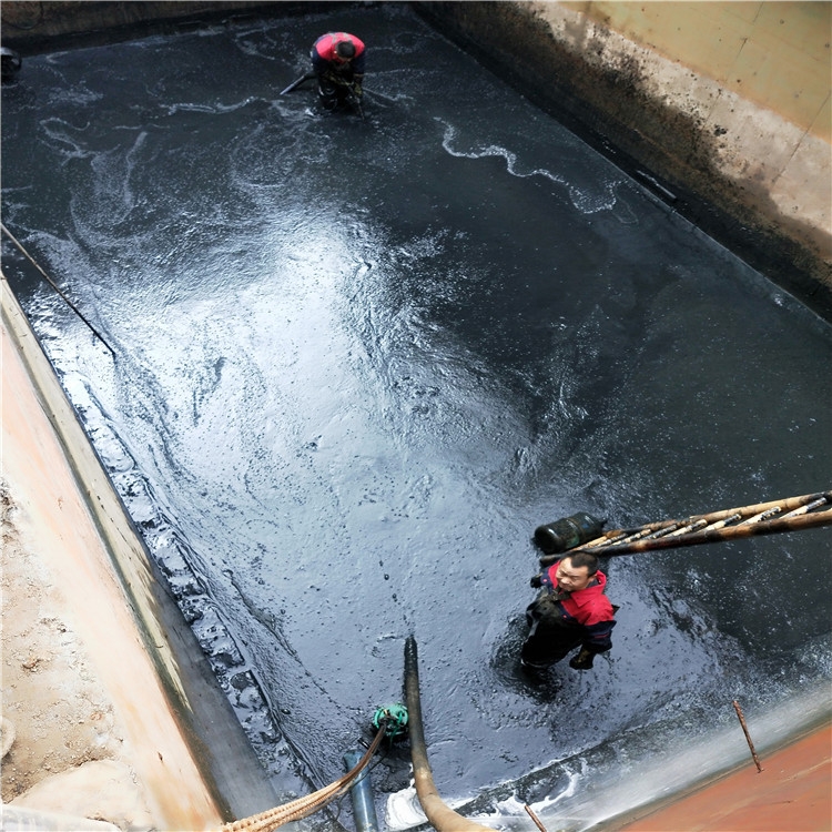 诸城废水池清理