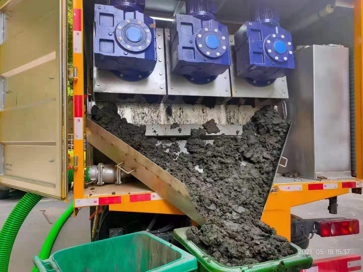 诸城化粪池清掏城市维护站-泥浆净化干湿分离处理